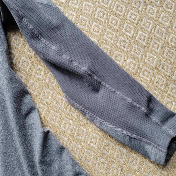 Nike Long Sleeve Henley 1/4 zip Color Block Sleeves DriFit Size Large - Picture 5 of 7